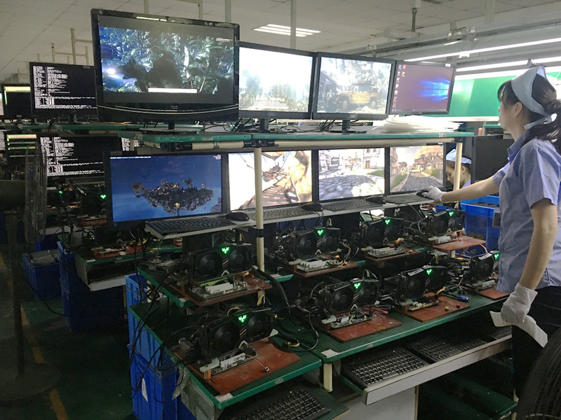Shenzhen Tengyatong Electronic Co., Ltd. dây chuyền sản xuất