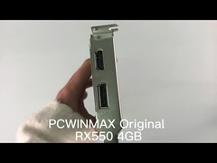 RX 550 2G / 4G Multi Screen Graphics Card kép 1183Mhz AMD RX500 Series