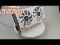 Thẻ đồ họa Radeon RX 580 8GB/16GB DDR5 White Edition ️ Sức mạnh phong cách cho trò chơi mượt mà
