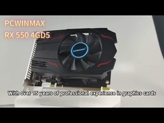PCWINMAX Radeon RX 550 4GB DDR5 Thẻ đồ họa ¢ Chơi game 1080p mượt mà và hiệu suất đa phương tiện