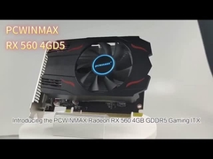 PCWINMAX Radeon RX 560 4GB DDR5 Thẻ đồ họa ¢ Giải pháp chơi game và đa phương tiện 1080p đáng tin cậy