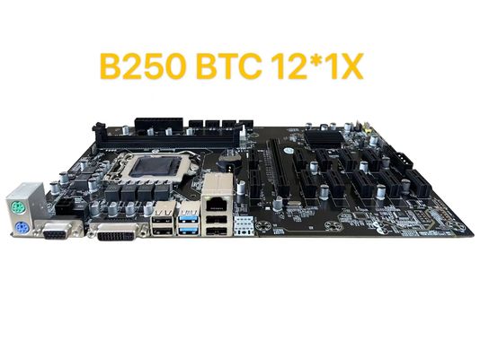 Máy tính để bàn Mining Mainboard B250 16GB I6 I7 I8 I9 Bộ vi xử lý 2 DDR4 DIMM