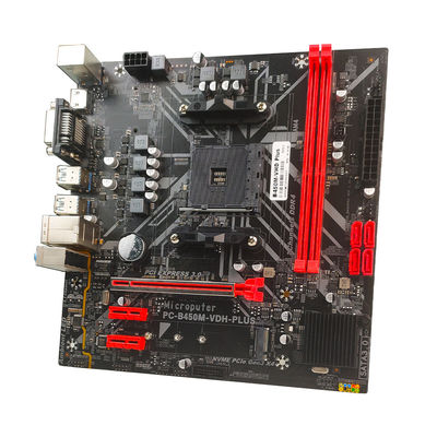 PCWINMAX B450M Plus Ổ Cắm AM4 Bo Mạch Chủ Micro ATX DDR4 M.2 HD Đầu Ra VGA B450 Chipset Mainboard