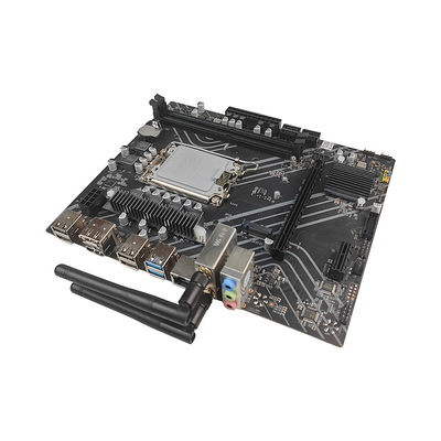 PCWINMAX H610 Wifi DDR4 Socket LGA1700 PCIe 4 SATA 6Gb/s M.2 mATX Thẻ mẹ cho thế hệ 12 13 14 Intel Core i3 i5 i7