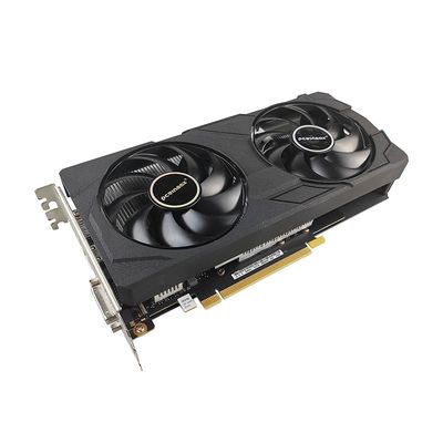 PCWINMAX Thẻ đồ họa Geforce RTX 2060 6GB GDDR6 192Bit 1680MHz GPU chơi game hai fan với HD / DP / DVI cho máy tính để bàn