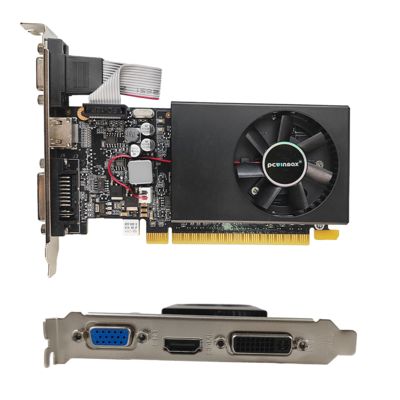 PCWINMAX Bản gốc GT 705 2GB GDDR3 64-bit Card Đồ họa cấu hình thấp VGA+DVI+HD Cổng ba cho Văn phòng Máy tính để bàn gia đình PC OEM/ODM Bán buôn