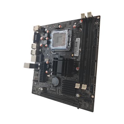 PCWINMAX OEM G31 MATX LGA775 Khe cắm Dual DDR2 Tối đa 4GB Bo mạch chủ máy tính để bàn Chipset G31 gốc để bán buôn