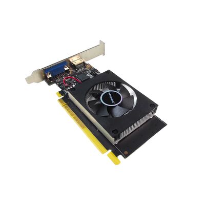 PCWINMAX GeForce GT 710 gốc 2GB GDDR3 64 bit GPU Low Profile, Thẻ đồ họa quạt đơn cho đa màn hình và máy tính để bàn, OEM ODM bán buôn