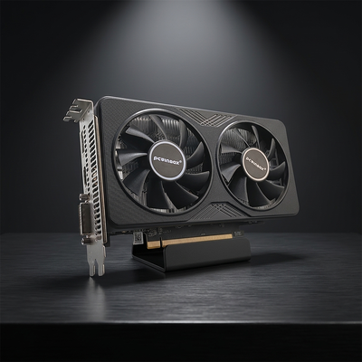 PCWINMAX RX 590 2048SP 8GB GDDR5 256Bit High-Performance Gaming Graphics Card với DP / HD / DVI Output 6Pin Power cho những người đam mê xây dựng máy tính để bàn